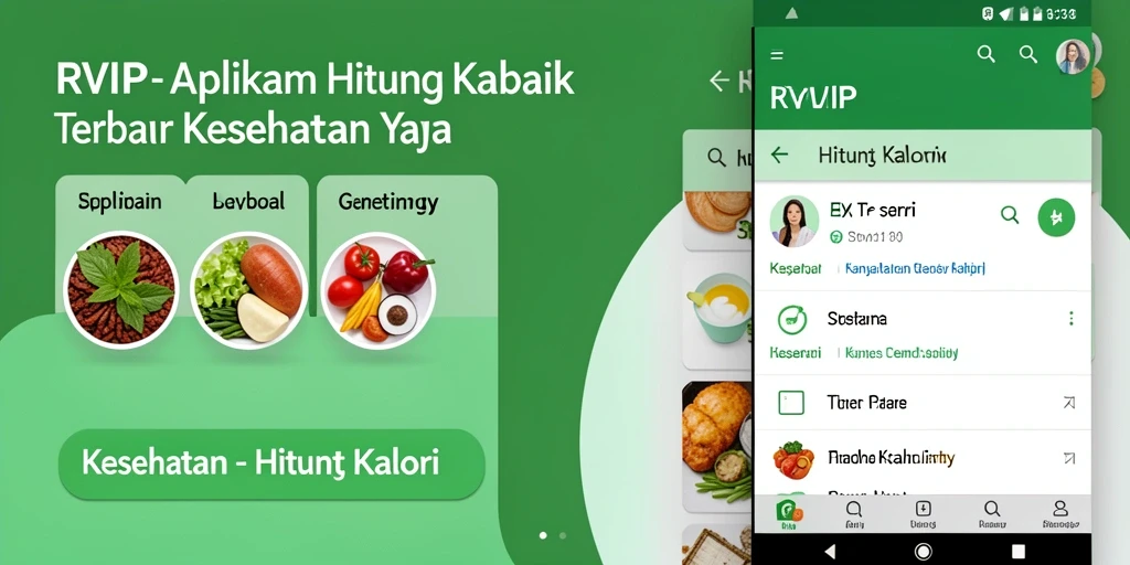 Tampilan antarmuka aplikasi Hitung Kalori yang sederhana dan informatif.