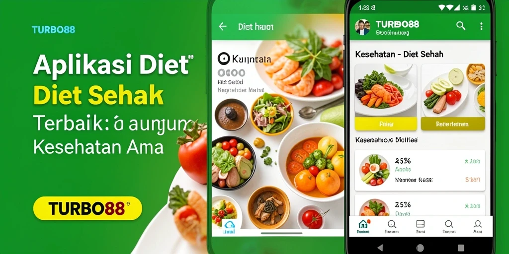 Tampilan utama TURBO88 dengan fungsi Diet Sehat yang intuitif.