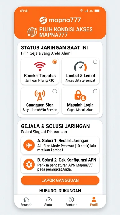 Halaman Link Alternatif Mapna777 untuk Android