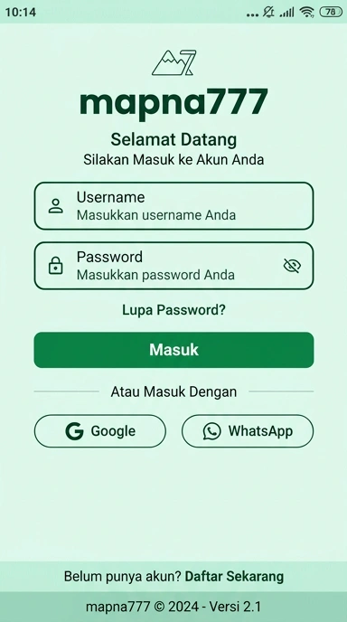 Masuk ke Akun mapna777 Anda dengan Mudah